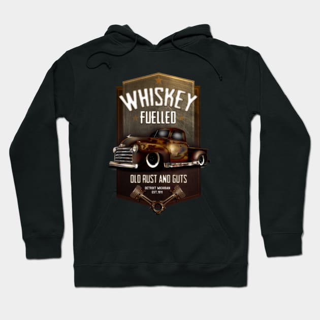 Chevy Whiskey Fuelled Hoodie by hardtbonez